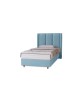 BELLA-Einzelbett für das Schlafzimmer mit Polsterung, Lattenrost und Bettkasten12