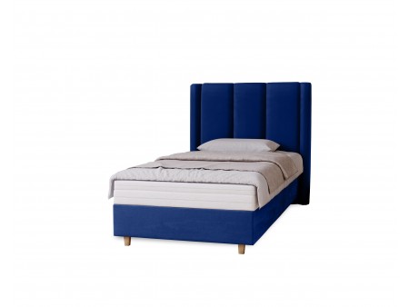 BELLA-Einzelbett für das Schlafzimmer mit Polsterung, Lattenrost und Bettkasten17