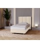 BELLA-Einzelbett für das Schlafzimmer mit Polsterung, Bettrahmen und Bettkasten23