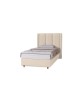 BELLA single upholstered bedroom bed with bed base and bedding storage24