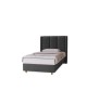 BELLA-Einzelbett für das Schlafzimmer mit Polsterung, Lattenrost und Bettkasten26