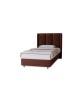 BELLA single upholstered bedroom bed with bed base and storage space for bedding27