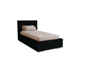 DREAM-Einzelbett für das Schlafzimmer mit Polsterung, Lattenrost und Bettkasten3