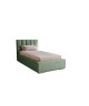 DREAM-Einzelbett für das Schlafzimmer mit Polsterung, Lattenrost und Bettkasten7