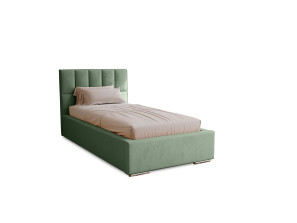 DREAM-Einzelbett für das Schlafzimmer mit Polsterung, Lattenrost und Bettkasten7