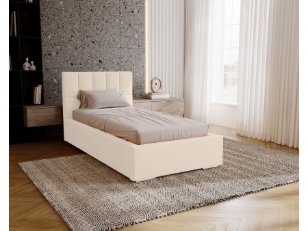 DREAM-Einzelbett für das Schlafzimmer mit Polsterung, Lattenrost und Bettkasten21